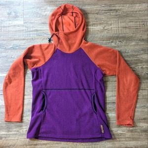 Melanzana Micro Grid Hoodie, Women's M
